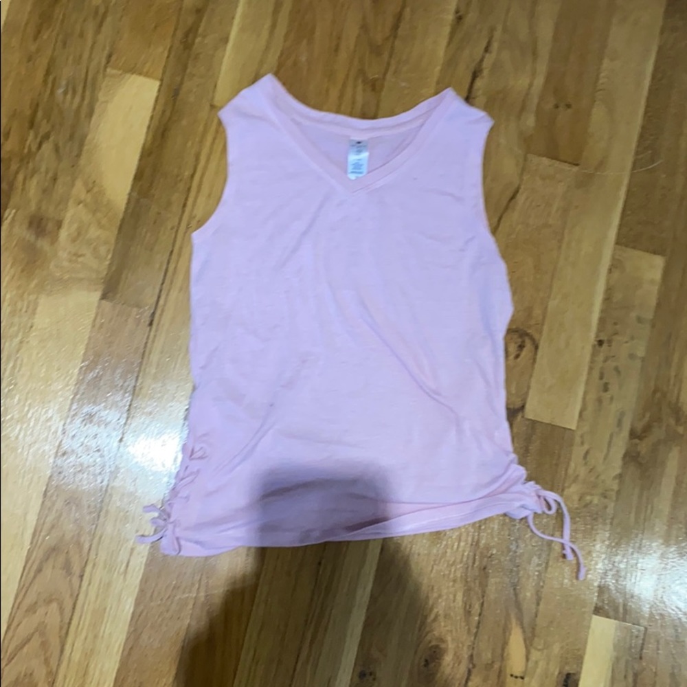 Pink tank top